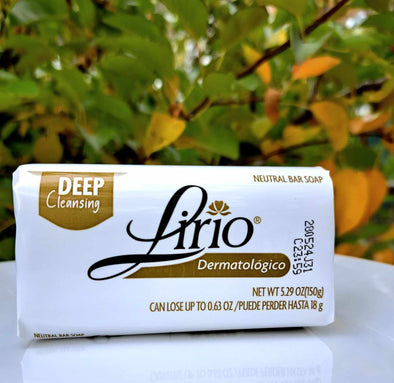 Lirio Dermatologico Bar Soap Antibaterial & Cleanser -All Skin Types 5.3 OZ