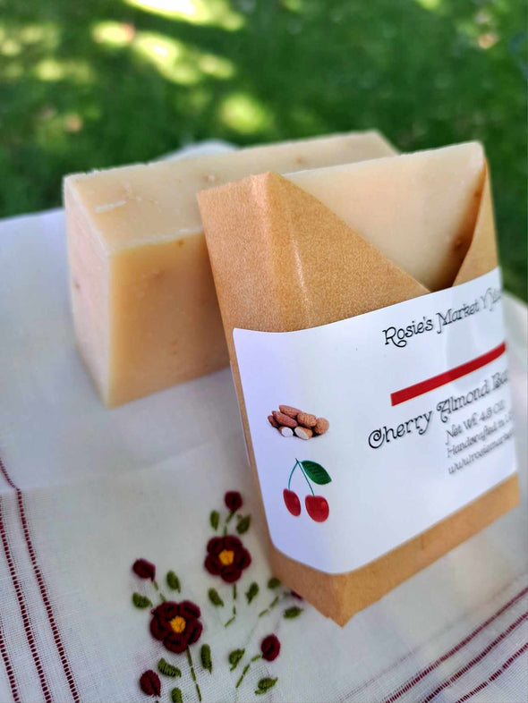 Cherry Aldmond Handcrafted Body Soap