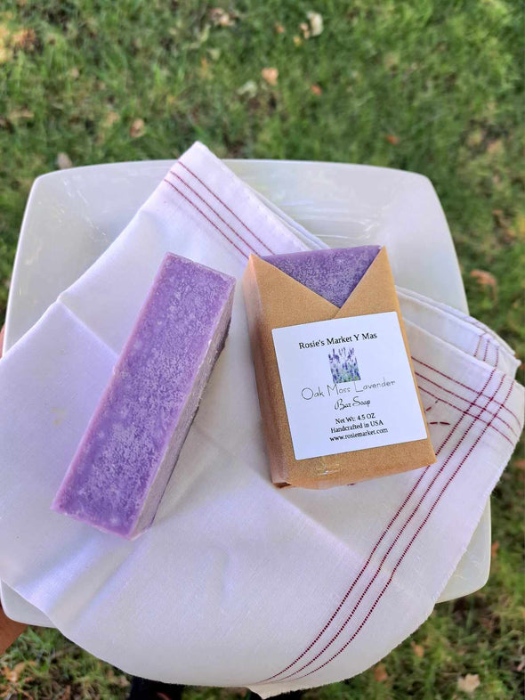 Oak Moss Handcrafted Bath Soap