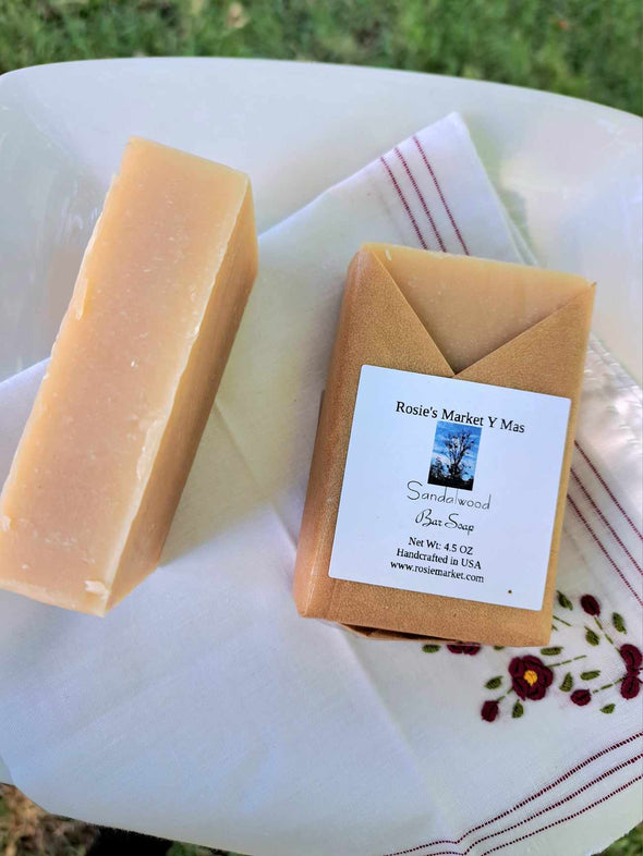 Sandalwood Handcrafted Bath Soap