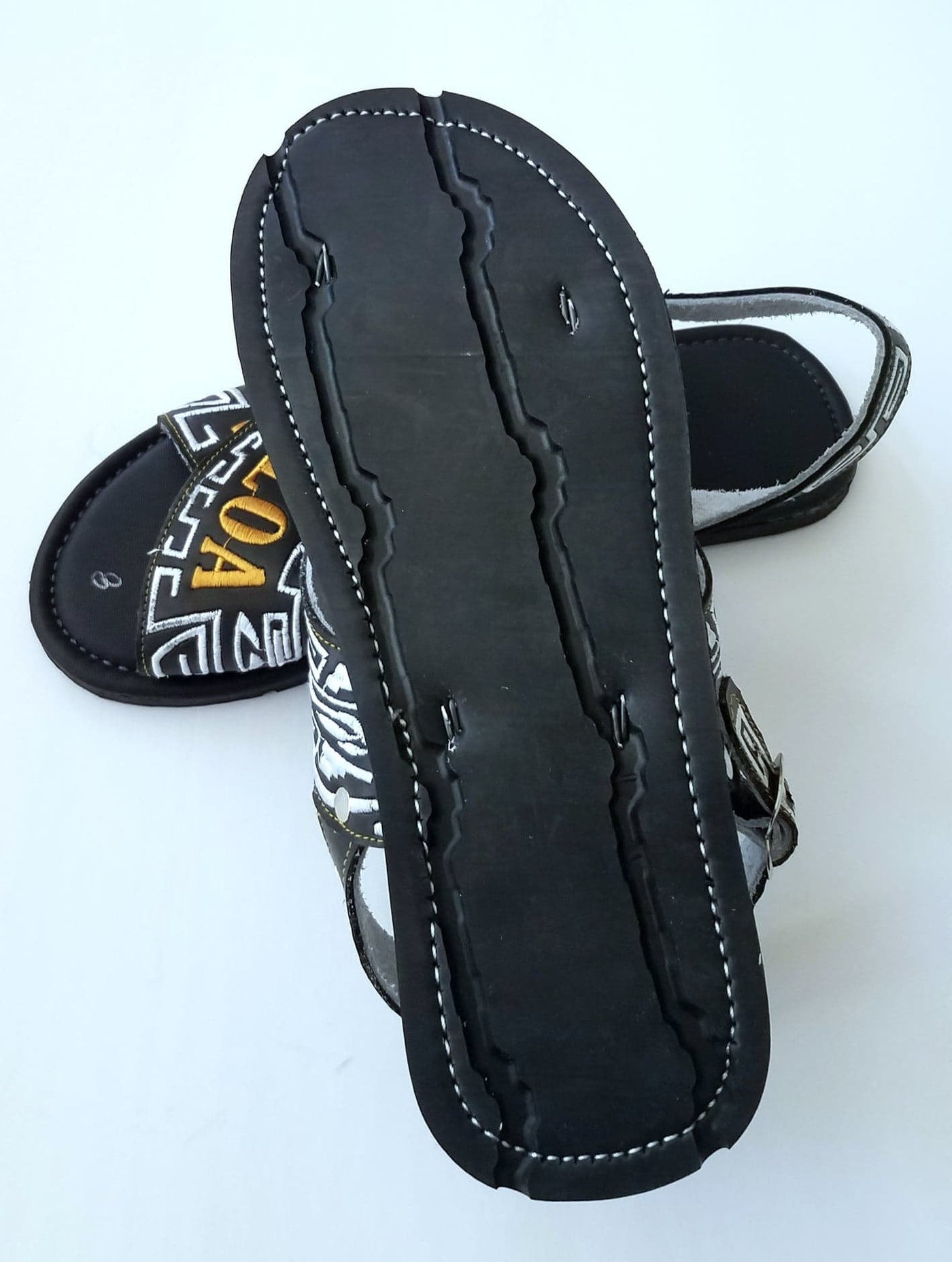 MENS LEATHER HUARACHES Mexican Sandals With Tire Sole all Sizes - Etsy  Finland