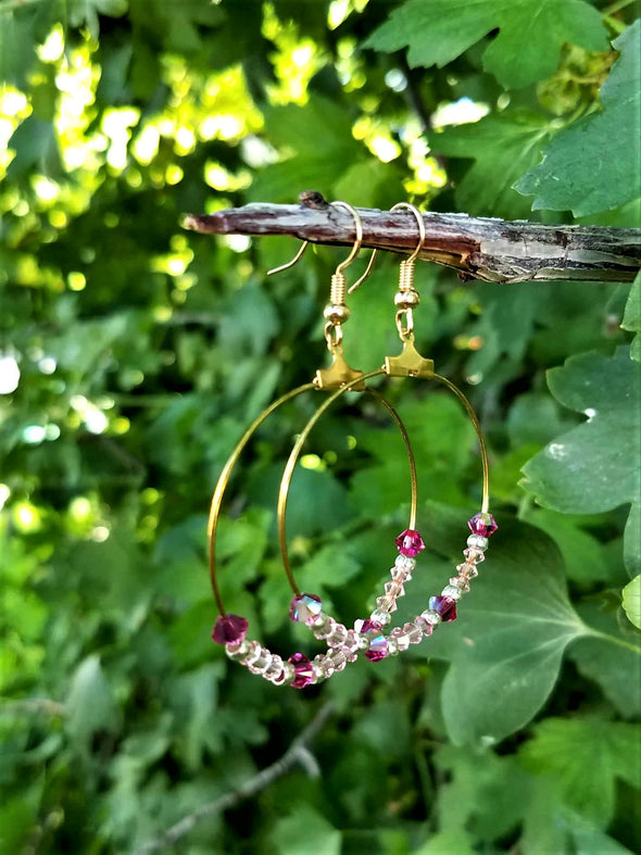 Handmade Hoop Earrings