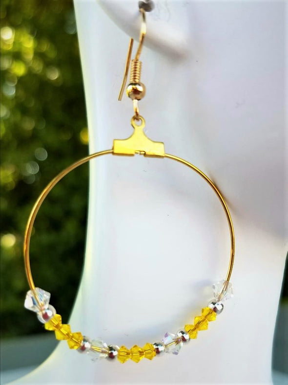 Handmade Hoop Earrings